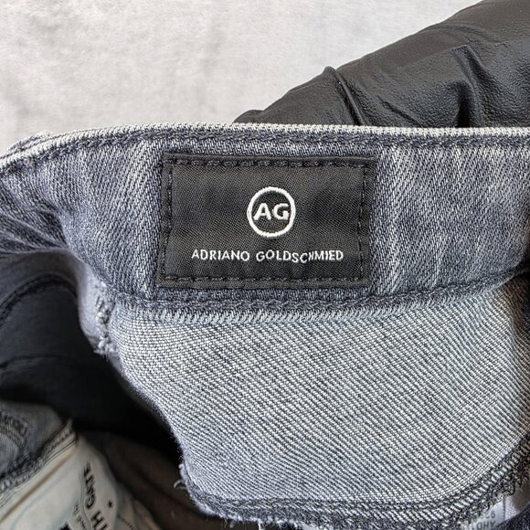 AG Adriano Goldschmied Jeans Womens 30R Gray The Harper Slim Fit Stretch Denim - Picture 10 of 12